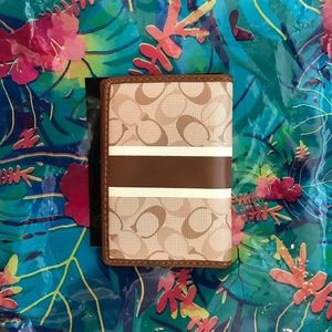 Coach Card and ID Holder